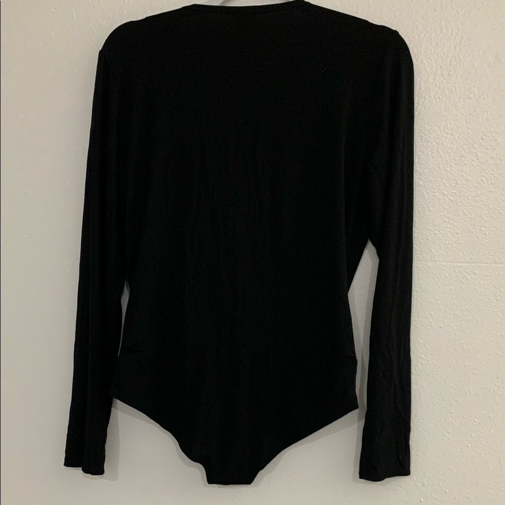 J Crew Women’s Wrap Bodysuit Top L